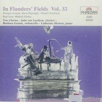 In Flanders' Fields Vol. 32: Music for Clarinet, Cello and Piano