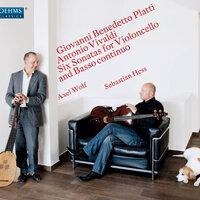 Platti & Vivaldi: 6 Sonatas for Cello & Basso Continuo