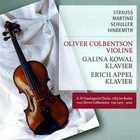 Oliver Colbentson - Violine