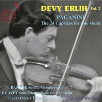 Devy Erlih, Vol. 2: Paganini Caprices