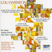 Harrison, L.: Suite For Violin And Strings*; Piano Works; Suite For Cello & Piano; Suite For Cello & Harp