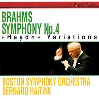 Brahms: Symphony No. 4; Variations On A Theme By Haydn