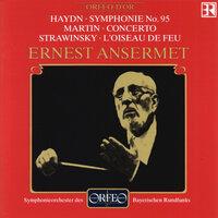 Haydn, Martin & Stravinsky: Orchestral Works