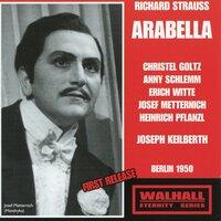 Richard Strauss: Arabella, Op. 79, TrV 263 (Recorded 1950)