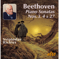 BEETHOVEN: Piano Sonatas Nos. 3, 4, & 27