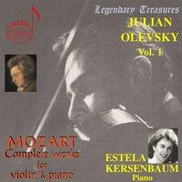 Julian Olevsky, Vol. 1: Mozart Complete Works for Violin & Piano