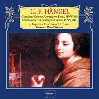 Handel: Concierto Grosso "Alexander's Feast" - Sonata a 5 para violin