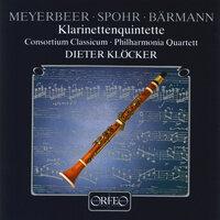 Meyerbeer, Spohr, Busoni & Baermann: Clarinet Quintets