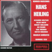 Marschner: Hans Heiling, Op. 80 (Recorded 1950)