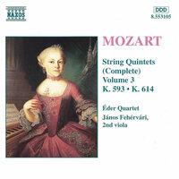 Mozart: String Quintets, K. 593 & K. 614