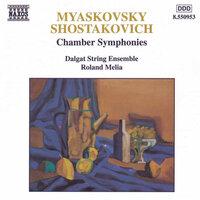 Myaskovsky - Shostakovich: Chamber Symphonies