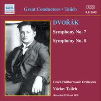 Dvorak: Symphonies Nos. 7 and 8 (Czech Po, Talich) (1938, 1935)