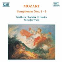 Mozart: Symphonies Nos. 1 - 5