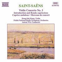 Saint-Saens: Violin Concerto No. 3 / Caprice Andalous
