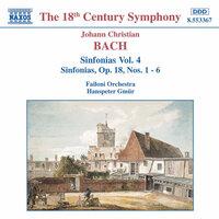 Bach, J.C.: Sinfonias, Vol.  4