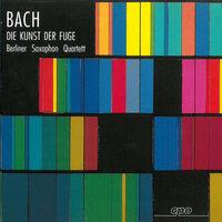 J.S. Bach: Die Kunst der Fuge, BWV 1080 (Arr. F. Graef for Saxophone Quartet)