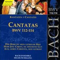 Bach, J.S.: Cantatas, Bwv 112-114