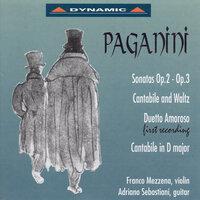 Paganini, N.: Sonatas for Violin and Guitar / Duetto Amoroso / Cantabile and Waltz