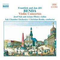 Benda, F. / Benda, J. J.: Violin Concertos in G Major, D Major and D Minor