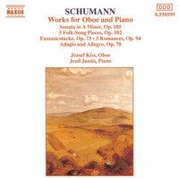 Schumann, R.: Works for Oboe and Piano