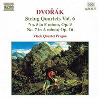Dvorak, A.: String Quartets, Vol. 6 (Vlach Quartet) - Nos. 5, 7