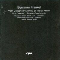 Frankel: Violin Concerto "In Memory of the Six Million", Viola Concerto & Serenata concertante