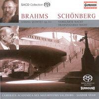 Brahms, J.: String Quintet No. 2 / Schoenberg A.: Verklarte Nacht (Arr. for String Orchestra)