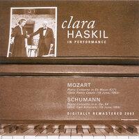 Mozart, W.A.: Piano Concerto No. 9, "Jeunehomme" / Schumann, R.: Piano Concerto (Haskil, Casals, Schuricht) (1953, 1955)