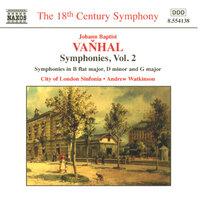 Vanhal: Symphonies, Vol.  2