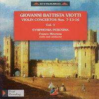 Viotti: Violin Concertos (Complete), Vol. 3