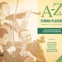 A to Z of String Players