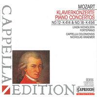 Mozart: Piano Concertos Nos. 12 & 18