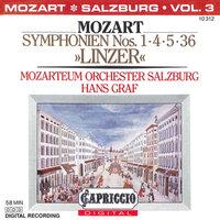 Mozart: Symphonien Nos. 1, 4, 5, 36, "Linzer"