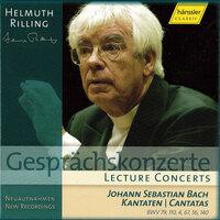 Helmuth Rilling Lecture Concerts - Bach Cantatas