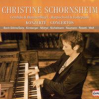Keyboard Recital: Schornsheim, Christine - Bach, C.P.E. / Bach, W.F. / Bach, J.C. / Kirnberger, J.P. / Muthel, J.G. / Nichelmann, C.