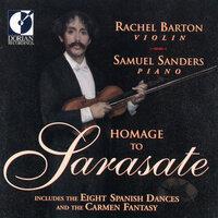 Sarasate, P.: Spanish Dances / Serenade Andalouse / Miramar / Introduction and Tarantella / Muiniera (Homage To Pablo De Sarasate)