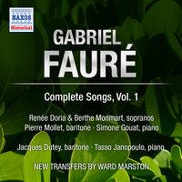 Fauré: Complete Songs, Vol. 1