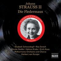 Strauss Ii, J.: Die Fledermaus (The Bat) (Schwarzkopf, Gedda, Karajan) (1955)