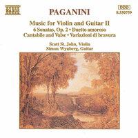 Paganini: Music for Violin and Guitar, Vol. 2