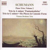 Schumann, R.: Piano Trios, Vol.  2