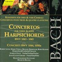 Bach, J.S.: Harpsichord Concertos, Bwv 1063-1065 / Bwv 1044, Bwv 1050A