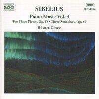 Sibelius: Piano Music, Vol.  3