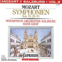 Mozart: Symphonien Nos. 19, 20, 21