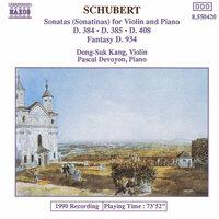 Schubert: Violin Sonatas & Fantasy in C Major