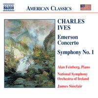 Ives: Symphony No. 1 / Emerson Concerto
