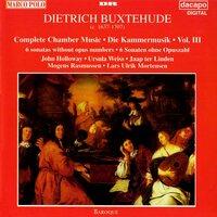 Buxtehude: Chamber Music (Complete), Vol. 3 - 6 Sonatas