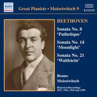 Beethoven: Piano Sonatas Nos. 8, 14 and 21 (Moiseiwitsch, Vol. 9) (1927-1950)