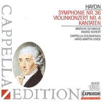 Haydn: Symphony No. 36 - Violin Concerto No. 4 - Miseri noi
