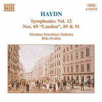 Haydn: Symphonies, Vol. 12 (Nos. 69, 89, 91)