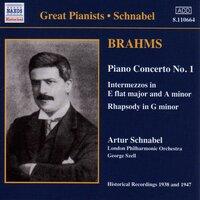 Brahms: Piano Concerto No. 1 (Schnabel) (1938)